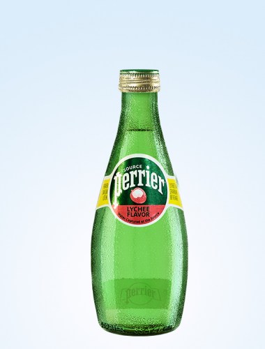 Perrier Sparkling Mineral Water - Lychee 330ml